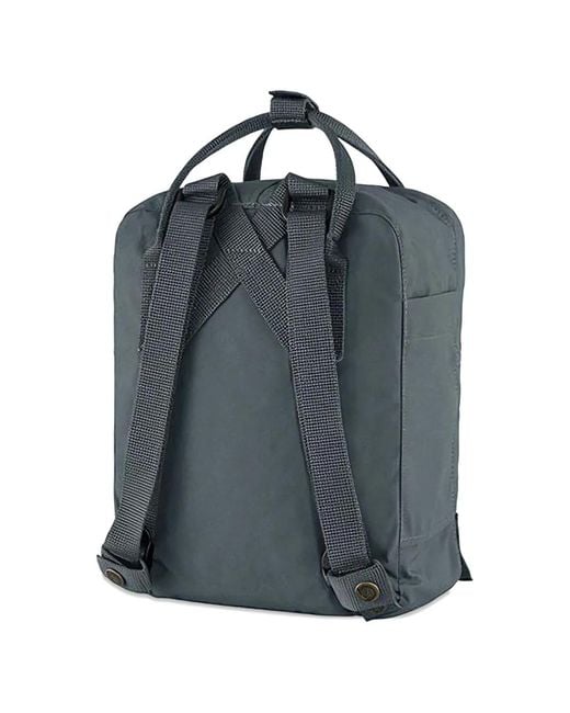 Fjallraven Blue Kånken Logo-Patch Backpack