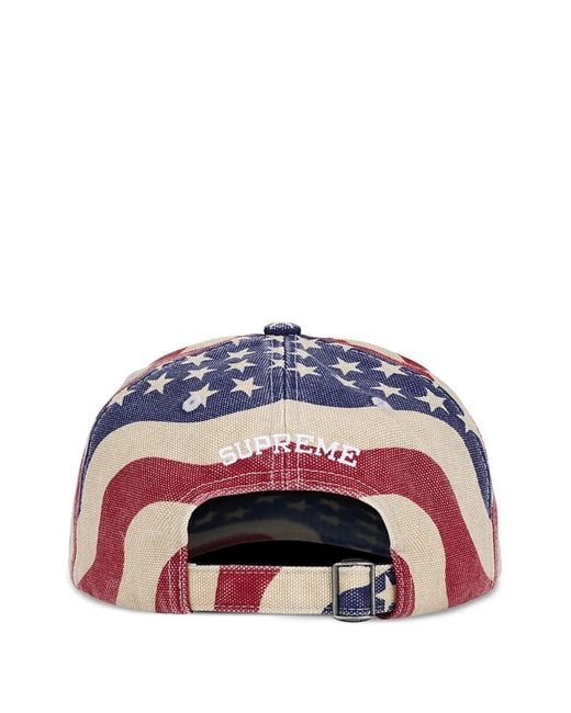 Supreme Blue Logo Detail Cap for men