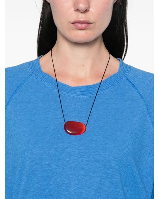 MAISON 123 Blue Louison Raglan-Sleeve Sweater