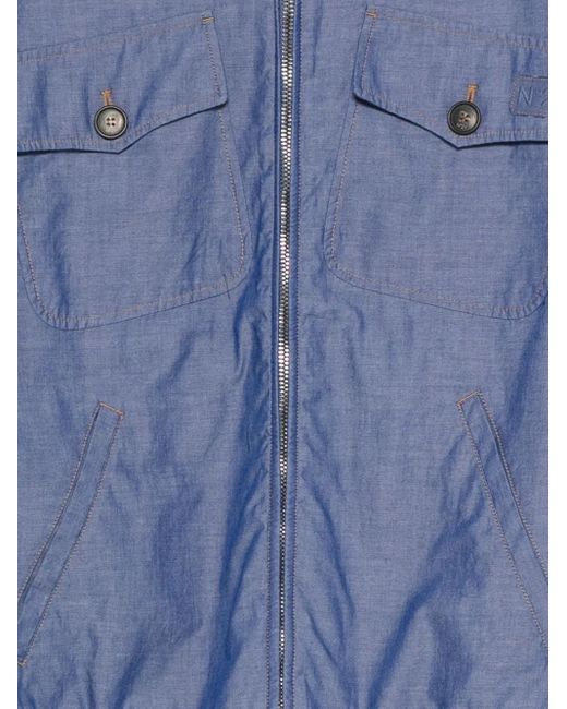 N°21 Blue Button Pocket Denim Jacket