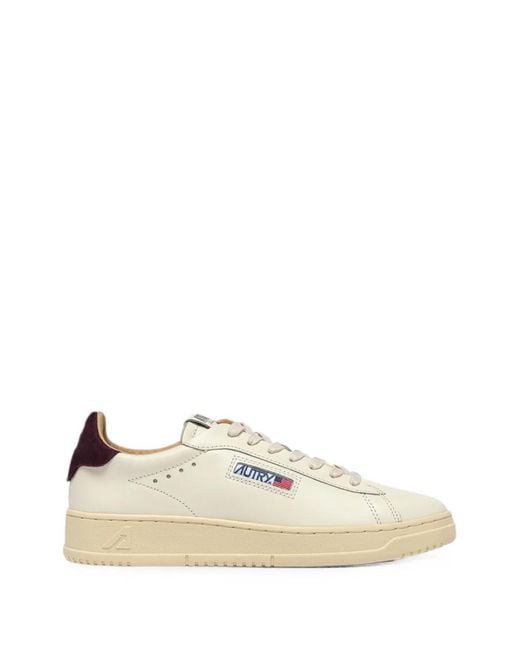 Autry Natural Medalist Leather Sneakers for men