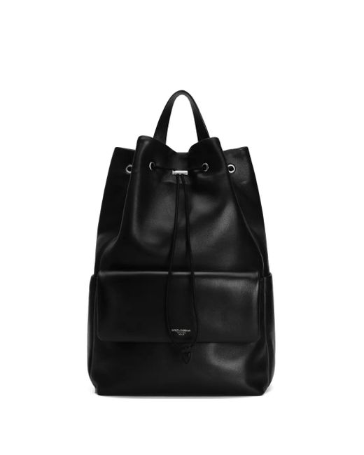 Dolce & Gabbana Rucksack Soave Aus Leder in Black für Herren