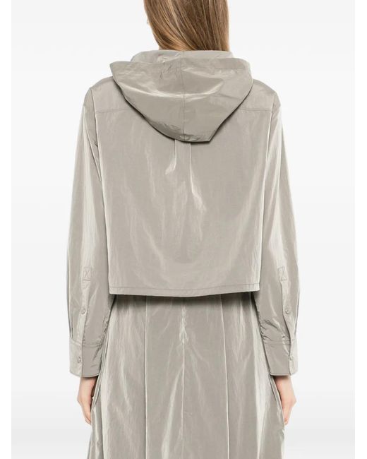 SPORT b. by agnès b. Multicolor Robe Plissée À Capuche