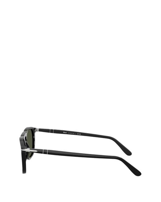 Persol Green Square-Frame Sunglasses