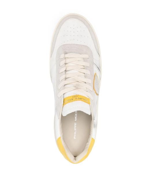 Sneakers Nice di Philippe Model in White da Uomo