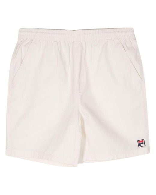 Fila Natural Venter Logo-appliqué Chino Shorts for men