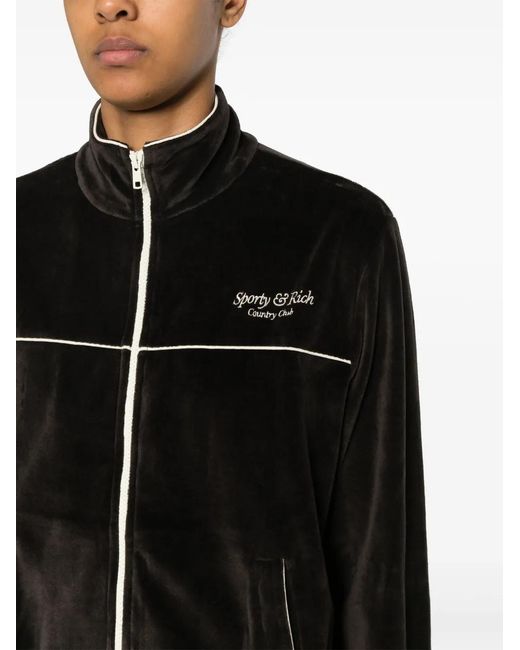 Sporty & Rich Black Jacket