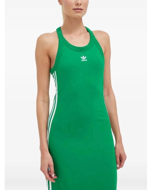 green racer back dress Colors Dress 3608