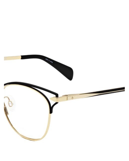 Rag & Bone White Round-Frame Glasses