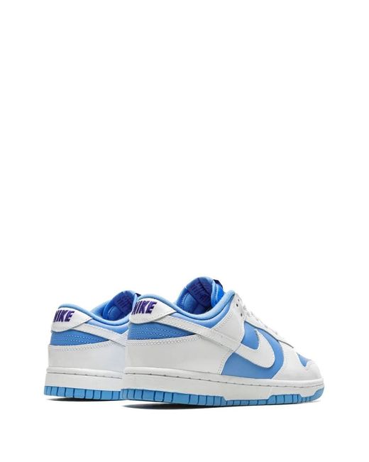 Nike Blue Dunk Low Ess "Reverse Unc" Sneakers