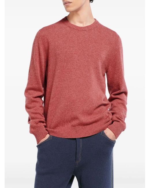 Barrie Pink B Label Cashmere Jumper for men