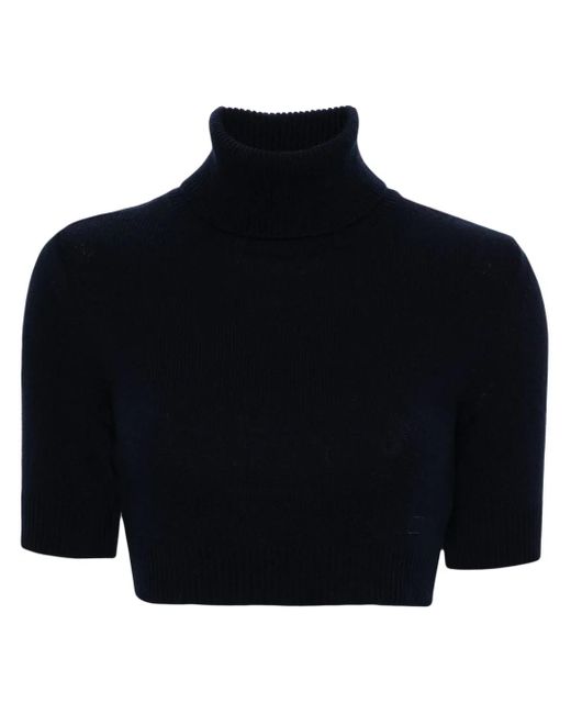 Haut À Détail Vlogo Valentino Garavani en coloris Blue