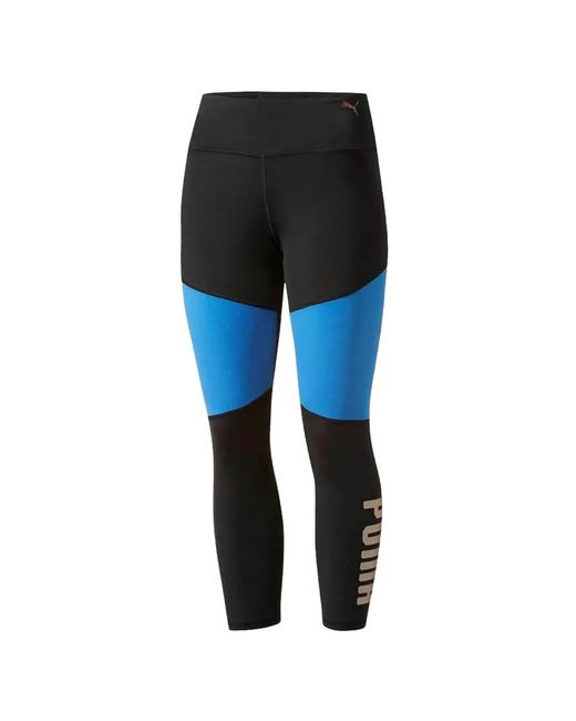 PUMA Blue Sharp Shape Leggings