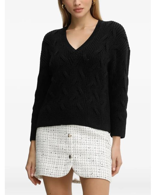 Pull À Col V ARMANI EXCHANGE en coloris Black