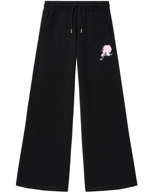 Off-White c/o Virgil Abloh Black Roses Arrows Track Pants