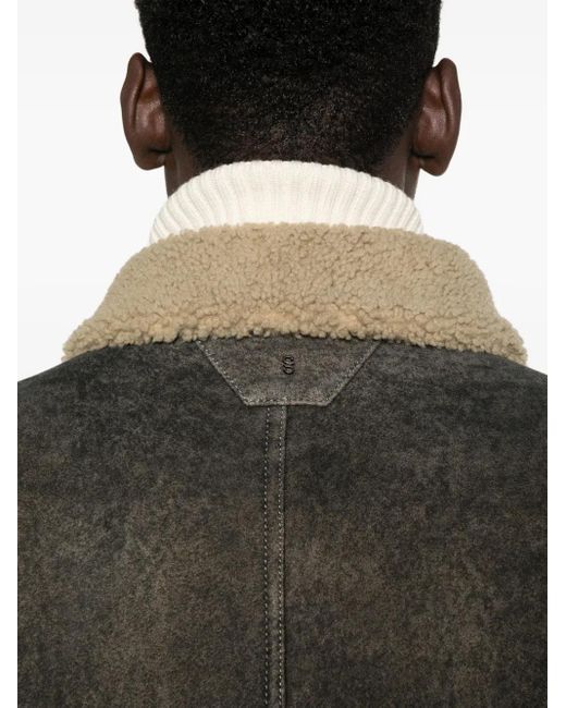 Salvatore Santoro Gray Flap-Pocket Jacket for men