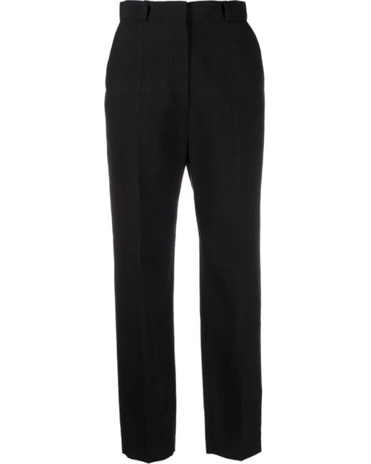 Totême Tapered Suit Trousers in Black | Lyst