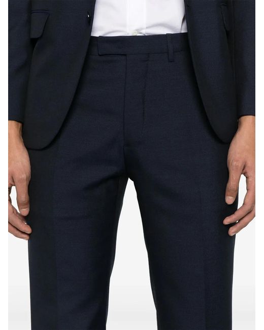 Boglioli Blue Virgin-Wool Suit for men
