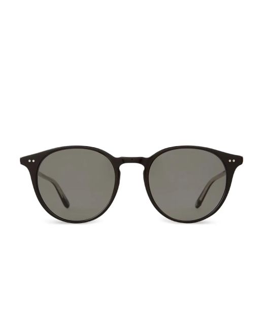 Garrett Leight Gray Clune Sun Round-Frame Sunglasses