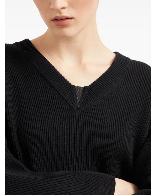 Brunello Cucinelli モニーレ セーター Black