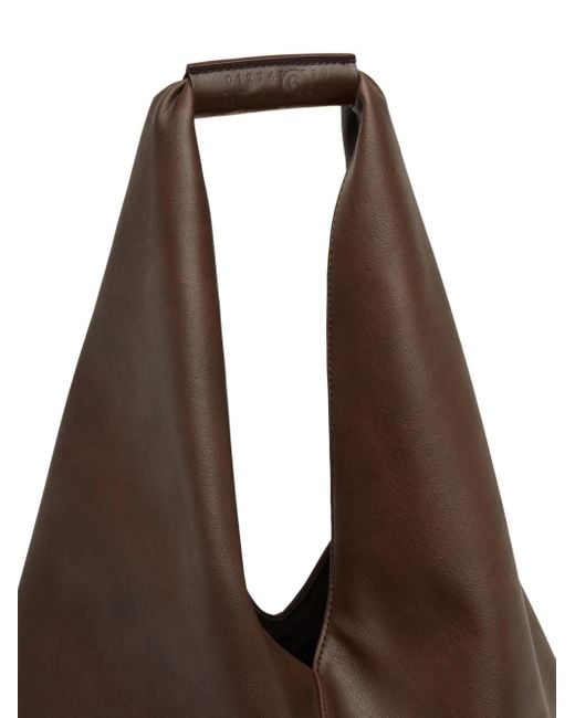 MM6 by Maison Margiela Brown Medium Japanese Tote Bag