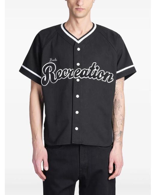 メンズ Bode Outfield シャツ Black