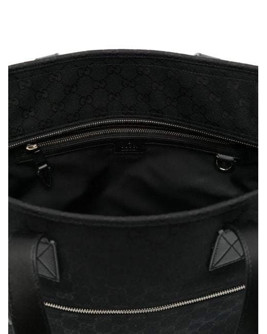 Gucci Mittelgroßer GG Tote Bag in Black für Herren