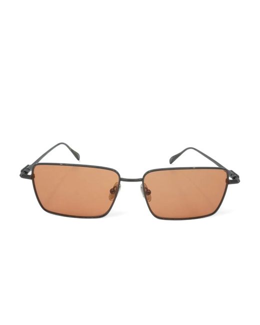 Ferragamo Eyewear Pink Rectangle-Frame Sunglasses for men