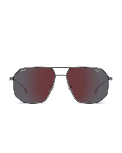 Carrera Purple Geometric-Frame Sunglasses for men