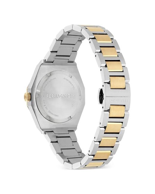 Ferragamo Metallic Versilia 40Mm Watch for men