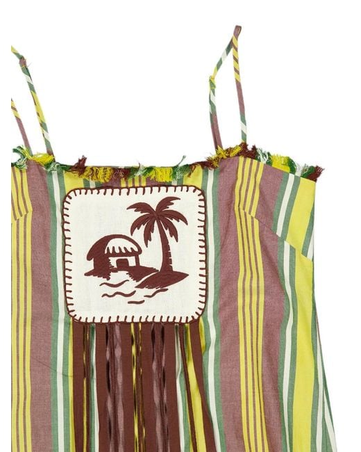ALÉMAIS White Clover Maxi Dress