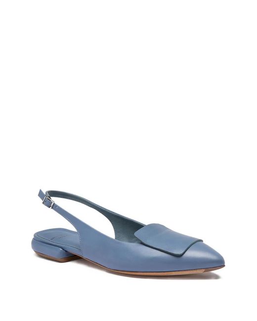 Officine Creative Blue Pointed-Toe Mules