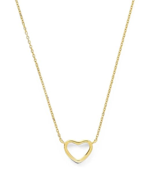 Auree Jewellery Metallic Verona Heart Necklace