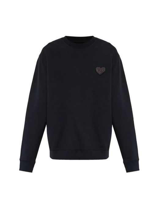 AllSaints Blue Crew-Neck Sweatshirt for men