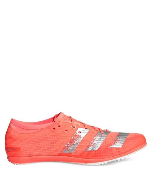 Adidas Red Adizero Ambition Running Sneakers for men