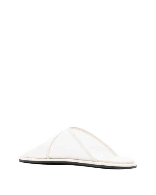 Neous White Atik Mesh Mules