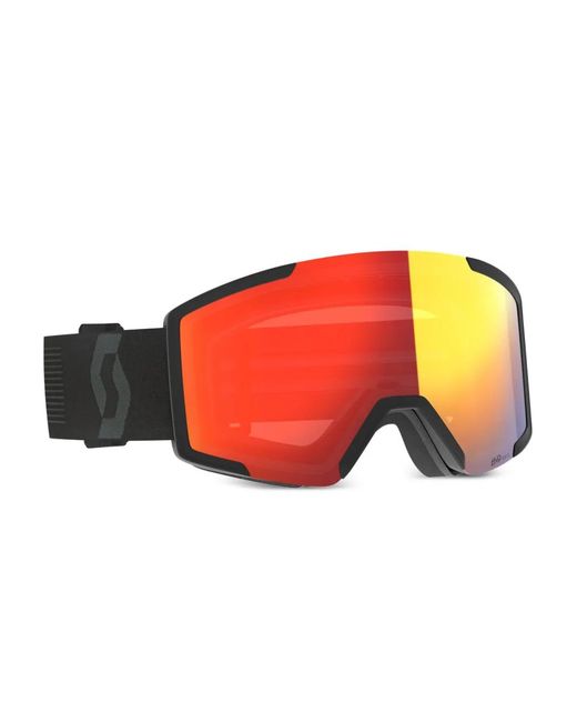 Maschera Da Sci Factor Pro di Scott in Red da Uomo