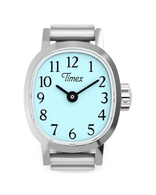 Timex Gray Cavatina Mini 16Mm Ring Watch