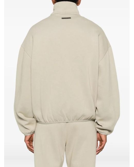 Fear Of God Natural High-Neck Zip-Up Sweatshirt for men