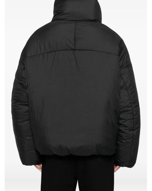 Jacquemus Gefütterte Jacke Mit Logo in Black für Herren
