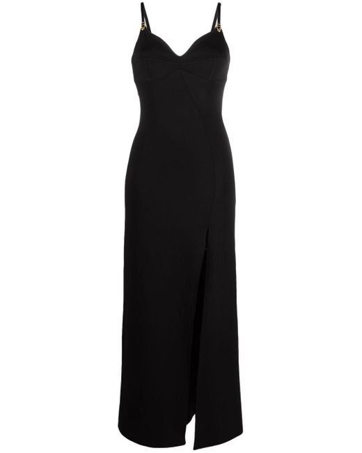 Murmur Skin Embellished Maxi Dress in het Black