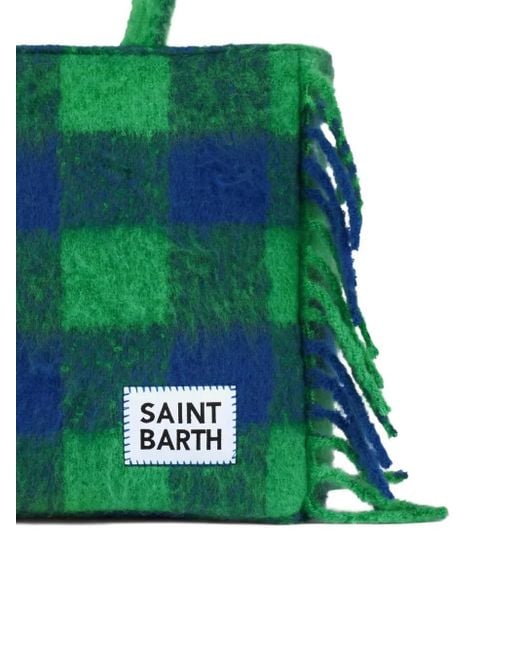 Mc2 Saint Barth Green Vanity Blanket Tote Bag