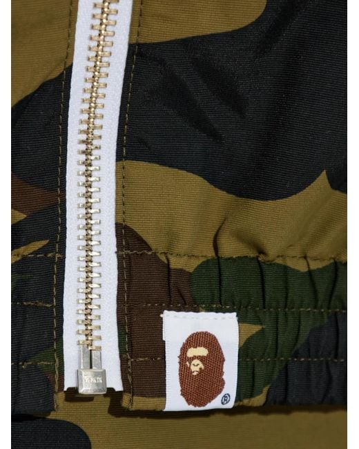 Sudadera 1St Camo Shark A Bathing Ape de color Green