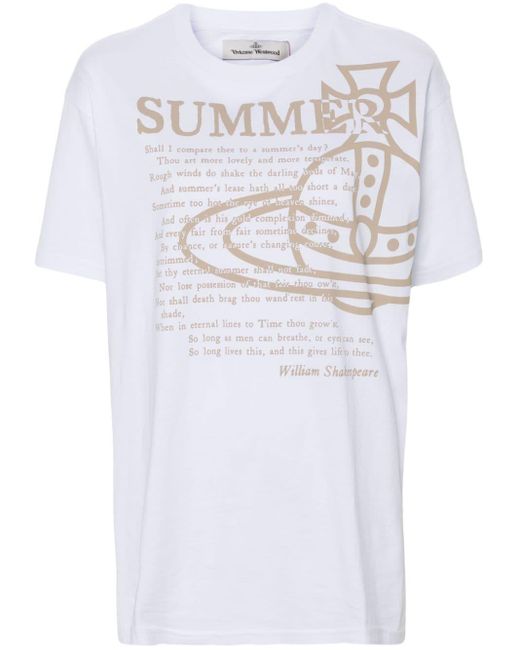 Vivienne Westwood Summer Tシャツ White
