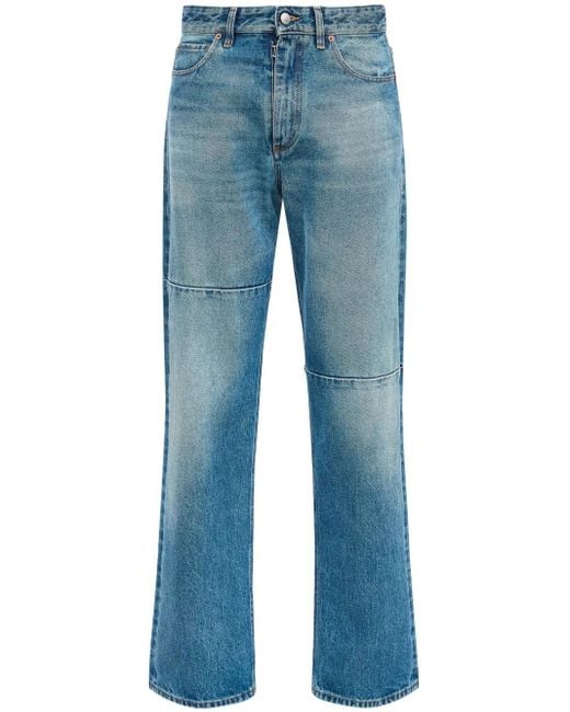 MM6 by Maison Margiela Blue Five-Pocket Jeans for men