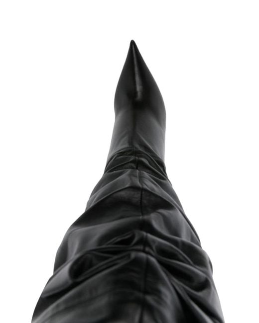 Stivali Jahleel 95mm di AMINA MUADDI in Black