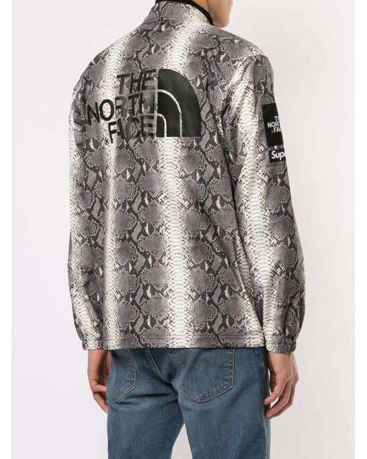 supreme snakeskin coach jacket