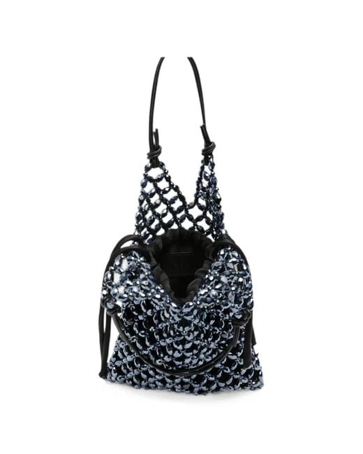 Borsa Tote Karka di Staud in Blue