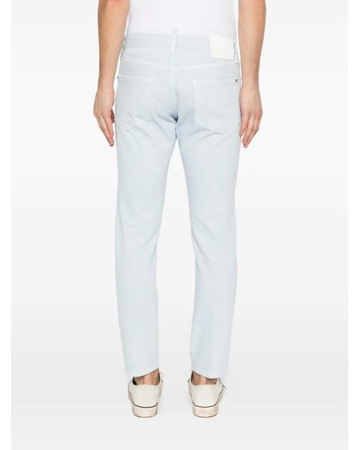 DSquared² White Powder Wash Tomboy Jeans for men
