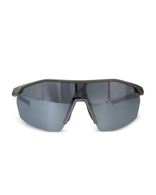 Adidas Blue Anemos Square-Frame Sunglasses for men